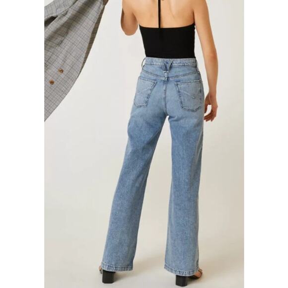 HUDSON Jodie High Loose Wide Leg Jean Size 26 Young at Heart Vintage Wash - Picture 5 of 12